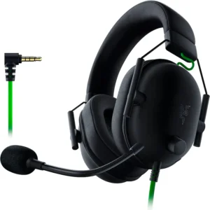 razer blackshark v2 x wired over the ear gaming headset for pc, ps5, ps4, switch, xbox x|s, and xbox one black open box fair