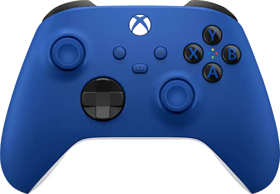 microsoft xbox wireless controller for xbox series x, xbox series s, xbox one, pcs, and cloud enabled devices shock blue open box good microsoft xbox wireless controller for xbox series x, xbox series s, xbox one, pcs, and cloud enabled devices shock blue open box good