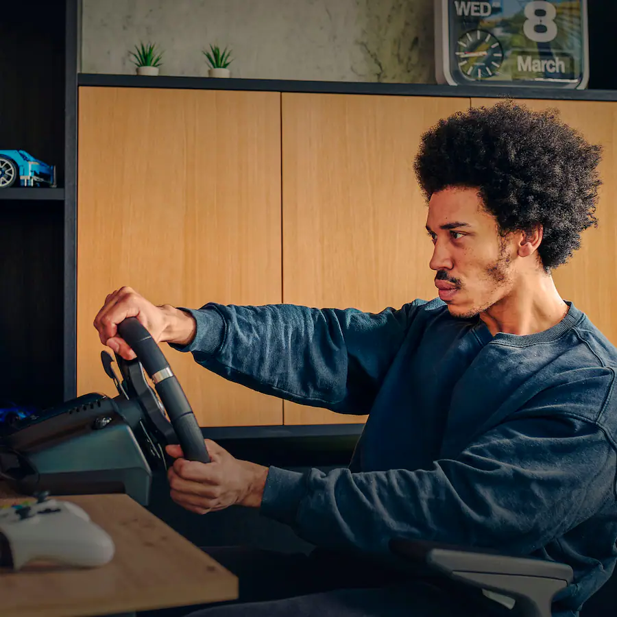 logitech g920 driving force racing wheel and pedals for xbox series x|s, xbox one, windows & mac black logitech g920 driving force racing wheel and pedals for xbox series x|s, xbox one, windows & mac black