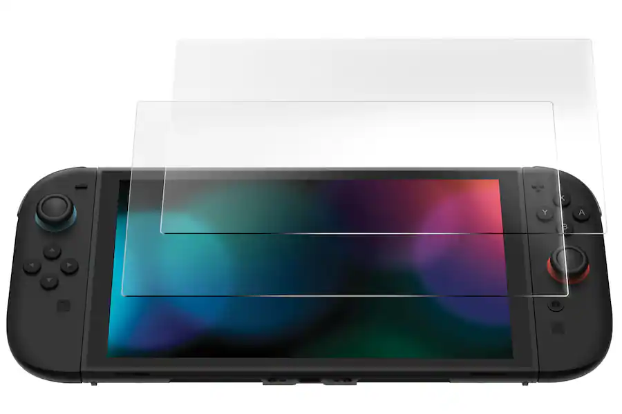 next elite glass screen protector 2 pack for nintendo switch 2 clear next elite glass screen protector 2 pack for nintendo switch 2 clear